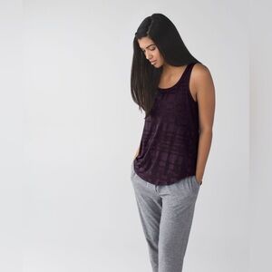 Lululemon Go Om Tank Top Activewear Yoga Gym Workout Lightweight Training Run